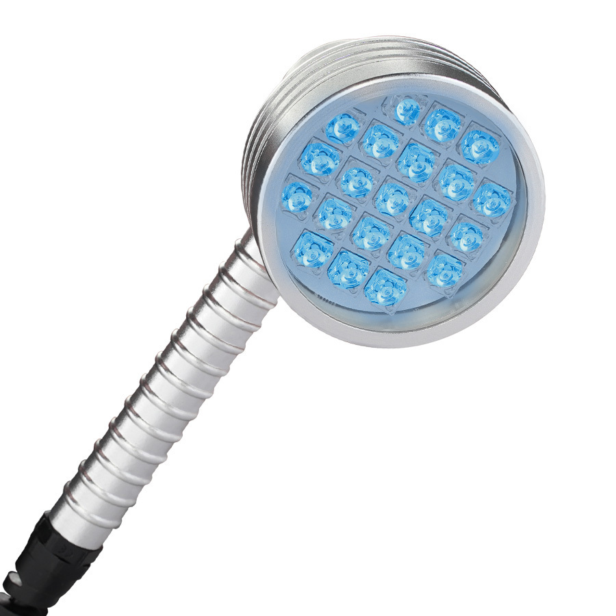 Blaue LED-Lichtfarbe